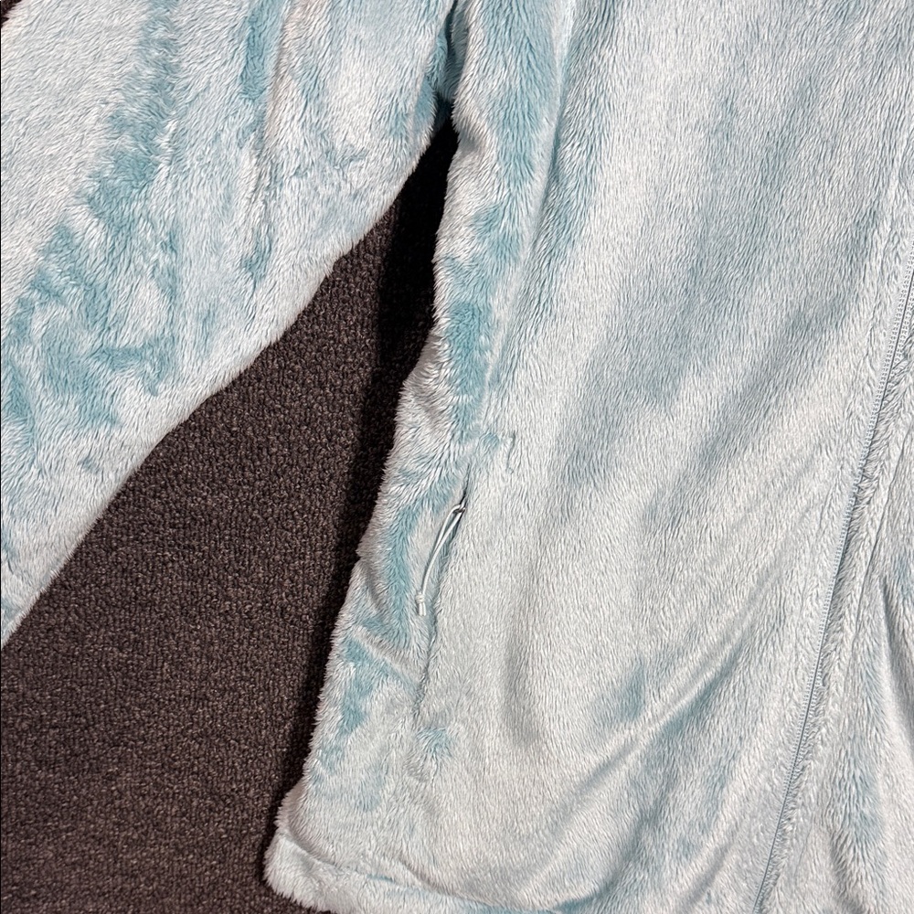 The North Face Sky Blue Fleece Jacket, Womens Small - Picture 4 of 5